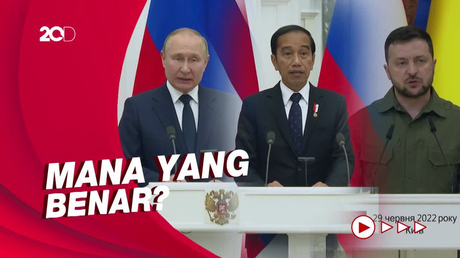 Kala Ukraina-Rusia Tak Sejalan soal Titip Pesan via Jokowi