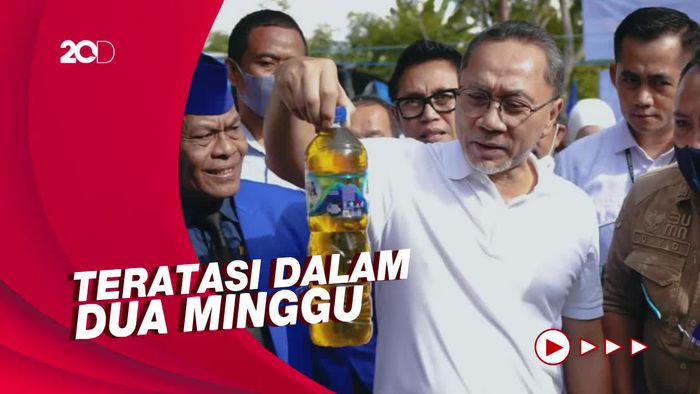 Zulhas Klaim Sukses Turunkan Harga Migor Jawa-Bali