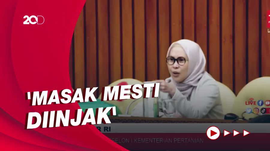 Anggota DPR Mencak-mencak ke Kementan hingga Terucap Masak Mesti Diinjak