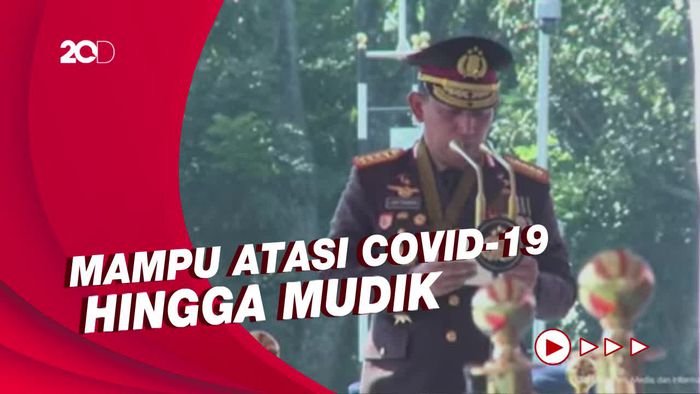 Kapolri Pamer Capaian di Depan Jokowi dari Covid-19-Mudik Aman