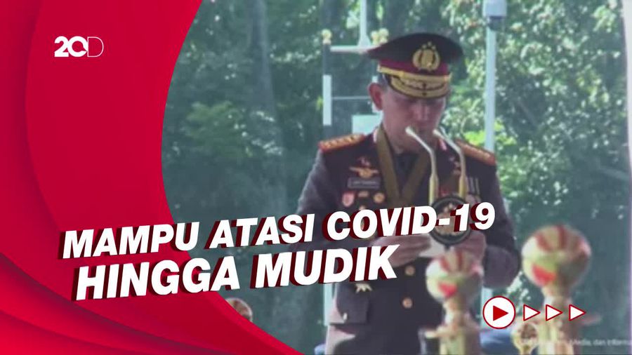 Kapolri Pamer Capaian di Depan Jokowi dari Covid-19-Mudik Aman