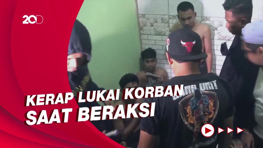 Detik-detik Penangkapan Sekelompok Remaja Kriminal di Makassar!