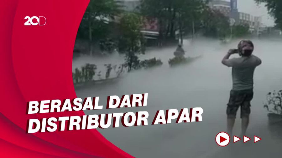 Ini Penyebab Asap Tebal Selimuti Jalan Cimone Tangerang