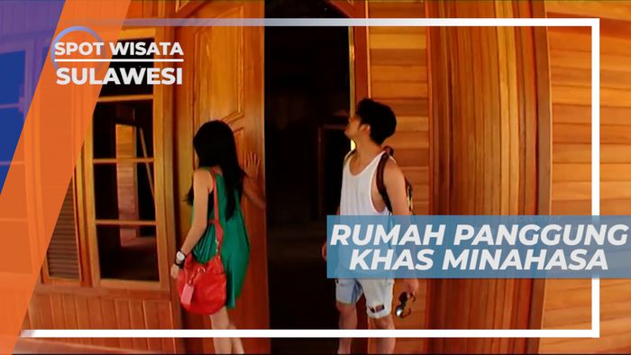 Meski Terbuat Dari Kayu, Rumah Panggung Khas Minahasa di Desa Woloan Ini Sangat Kokoh, Sulawesi Utara