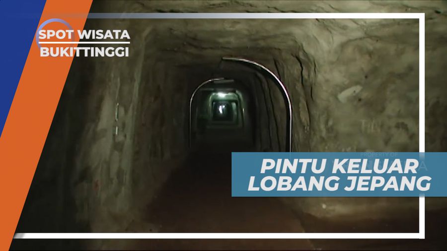 Pintu Keluar Lobang Jepang Bukittinggi Sumatera Barat