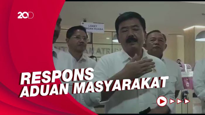 Respons Pungli Pengurusan Tanah, Menteri Hadi Sidak Kantor BPN Bekasi