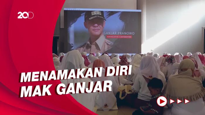 Emak-emak di Jabodetabek Gelar Doa Bersama Dukung Ganjar Presiden 2024