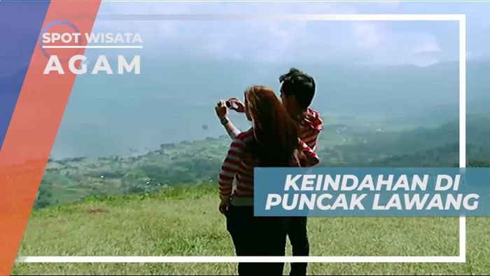 Menikmati Panorama Indah Danau Maninjau Dari Puncak Lawang Sumatera Barat