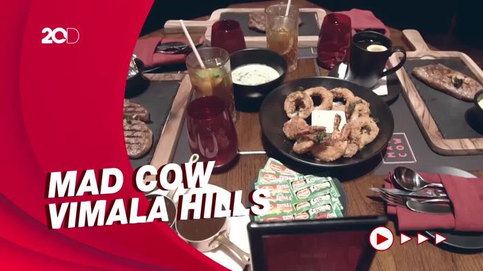 Menyantap Steak Ditemani Suasana Puncak yang Asri