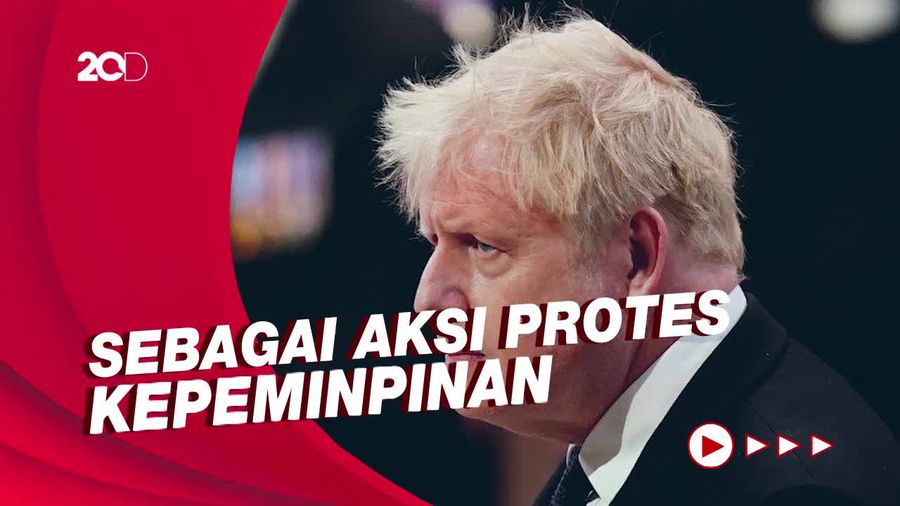 Dua Menteri Seniornya Mundur, Boris Jhonson Diguncang Internal