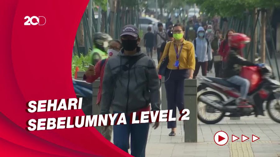 Jabodetabek Kembali PPKM Level 1, Inmendagri 33 Dibatalkan