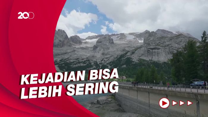 Fenomena Longsoran Gletser Pegunungan Alpen, Ahli: Peringatan Perubahan Iklim