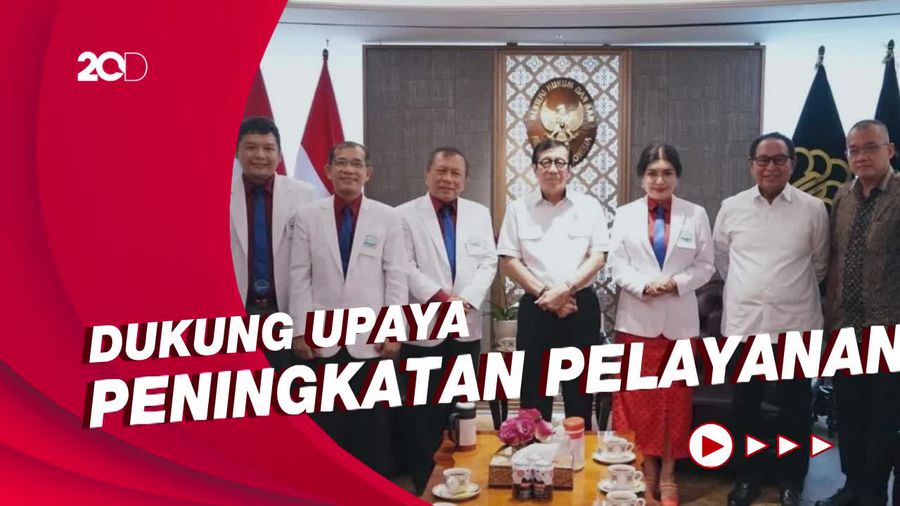 Temui Menkumham, PDSI Tandingan IDI Bahas Revisi UU Kedokteran