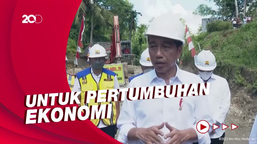 Jokowi Tinjau Proyek Jalan Nasional di Nias: Tahun Depan Rampung