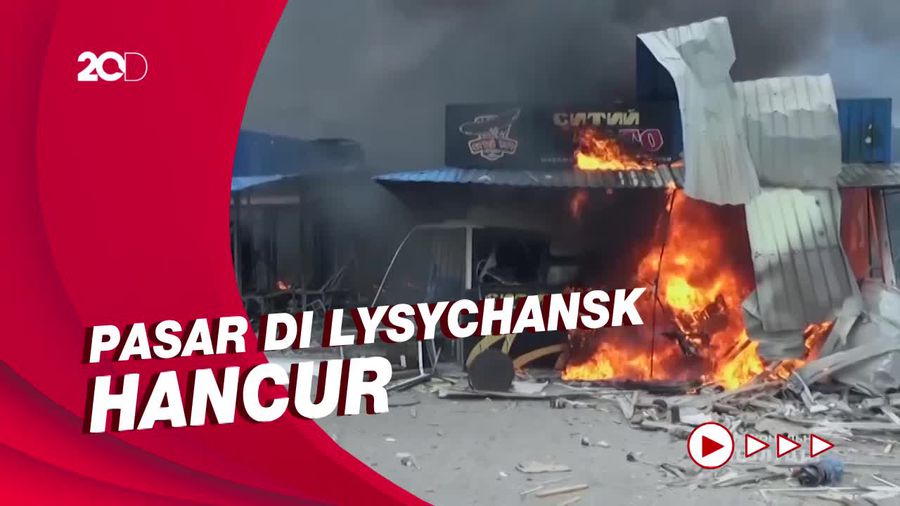 Rusia Lancarkan Serangan di Sloviansk Setelah Menguasai Lysychansk