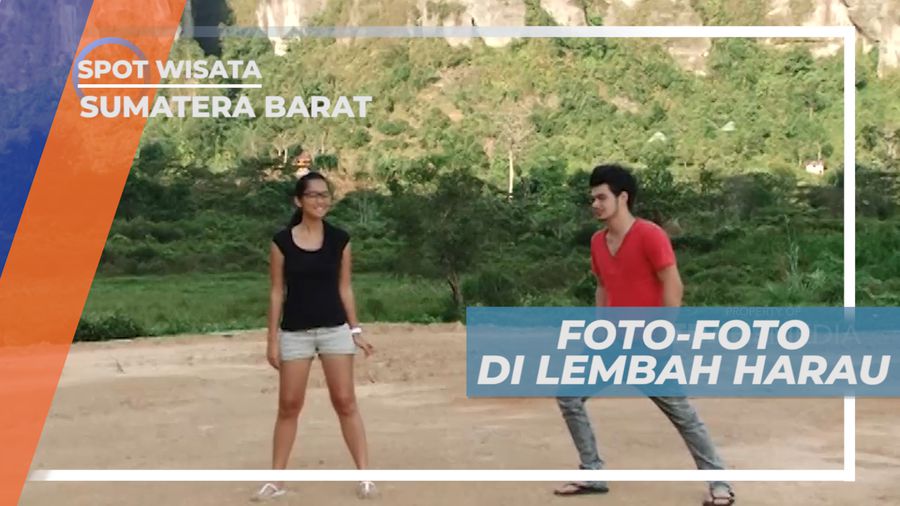 Lembah Harau, Cekrak-cekrek Ambil Gaya Berlatar Tebing yang Indah, Sumatera Barat
