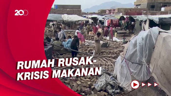 Pakistan Dilanda Hujan Lebat, 77 Orang Tewas Selama Bulan Juni