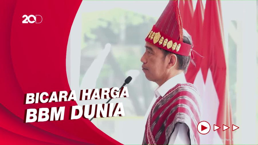 Jokowi Tanya ke Warga: Kalau BBM Naik Ada yang Setuju?