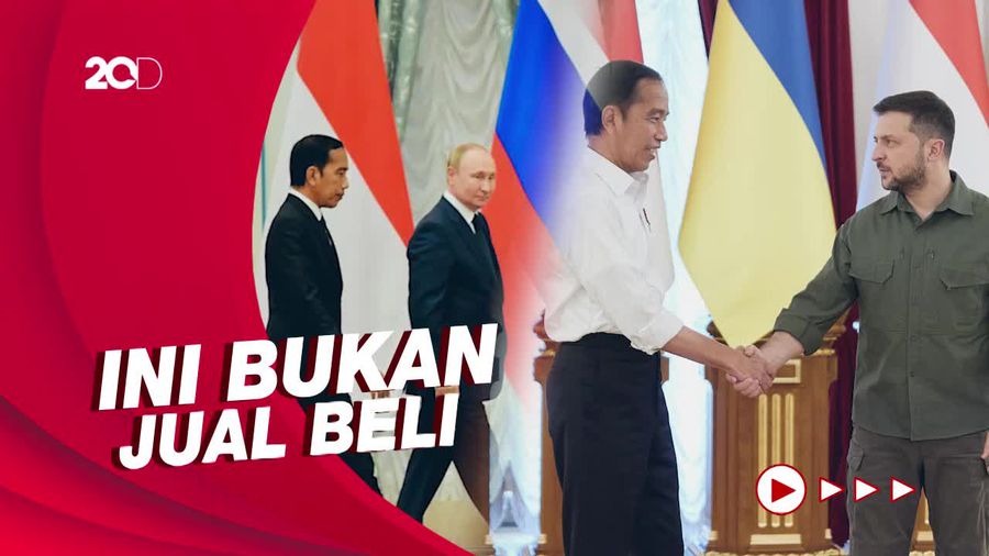 Jawaban Istana Saat Ditanya Oleh-oleh Jokowi dari Ukraina dan Rusia