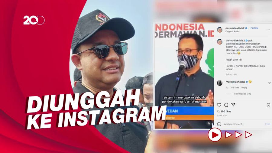 Abu Janda Posting Video Anies Seolah Bicara ACT for Benefit