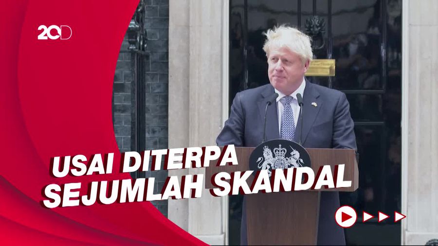 Resmi! PM Inggris Boris Johnson Mundur dari Partai Konservatif