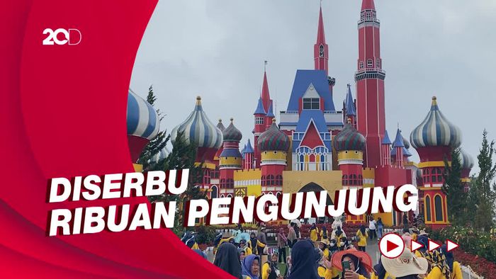 Ramainya DCastello Ciater di Masa Libur Sekolah