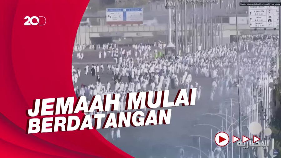 Suasana di Padang Arafah Jelang Wukuf, Mulai Dipadati Jemaah