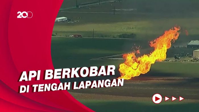 Ledakan Pipa di Texas, Tak Ada Korban Jiwa