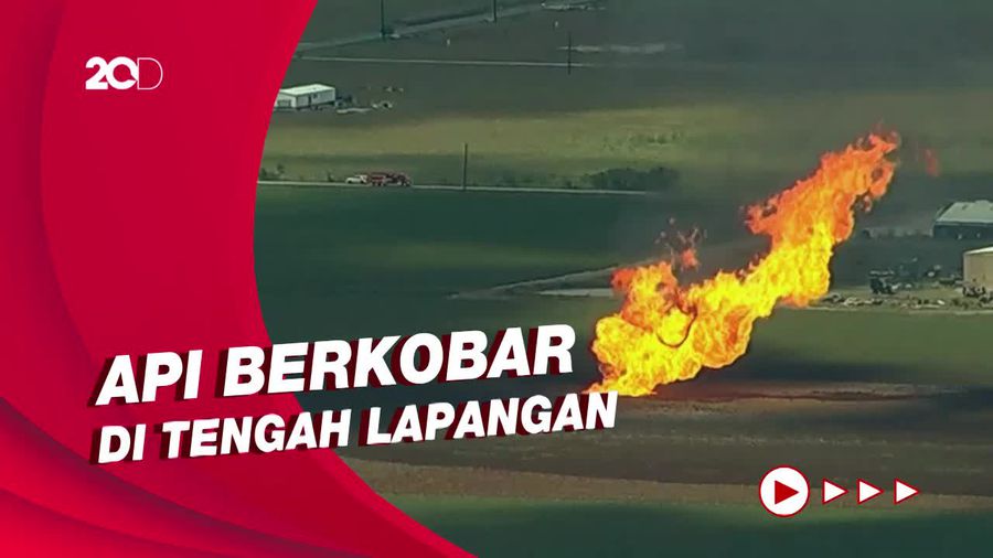 Ledakan Pipa di Texas, Tak Ada Korban Jiwa