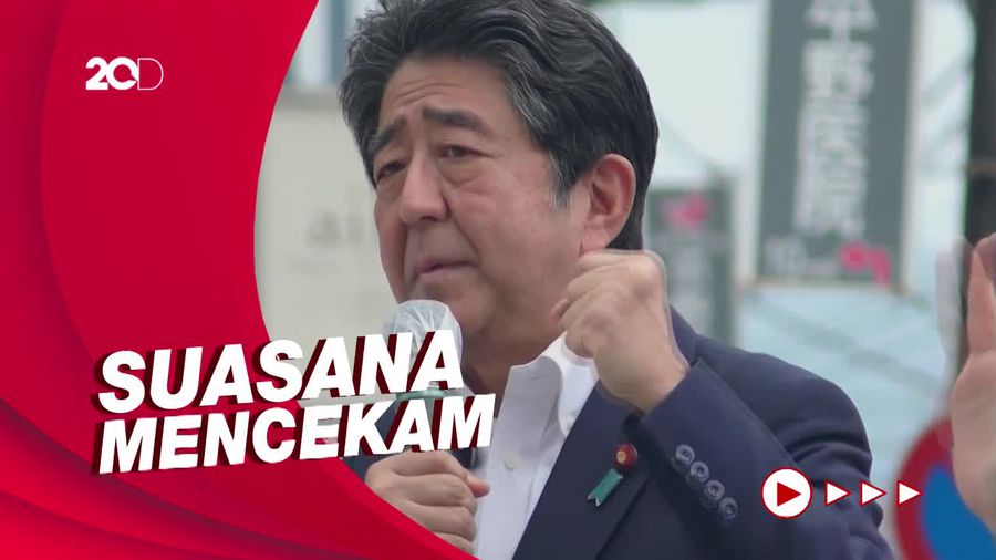 Detik-detik Shinzo Abe Ditembak-Pelaku Langsung Dibekuk