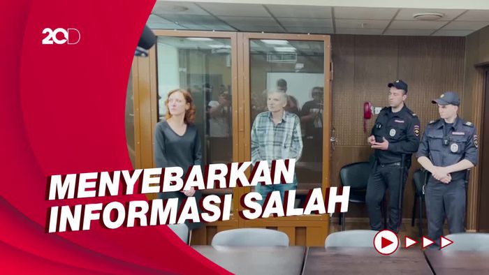 Rusia Jatuhkan Hukuman Penjara Pertama untuk Penentang Perang Ukraina