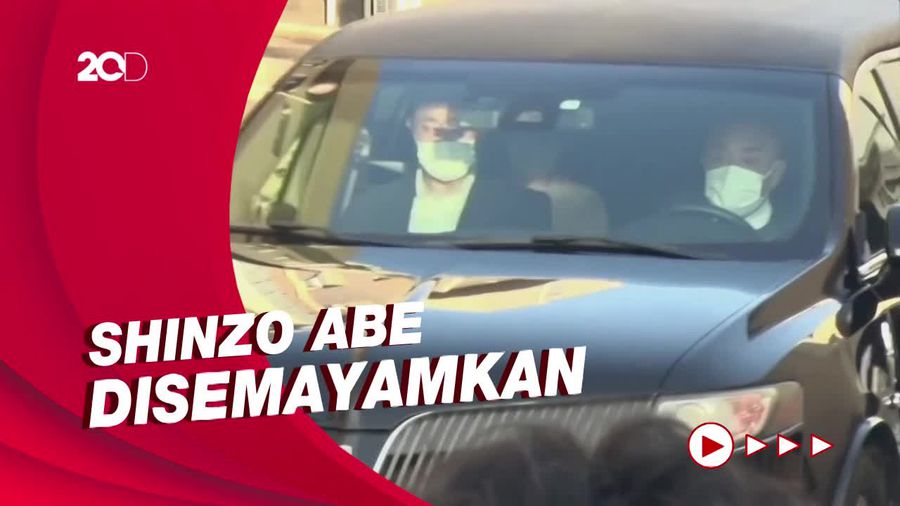 Iring-iringan Mobil Bawa Jenazah Shinzo Abe ke Tokyo