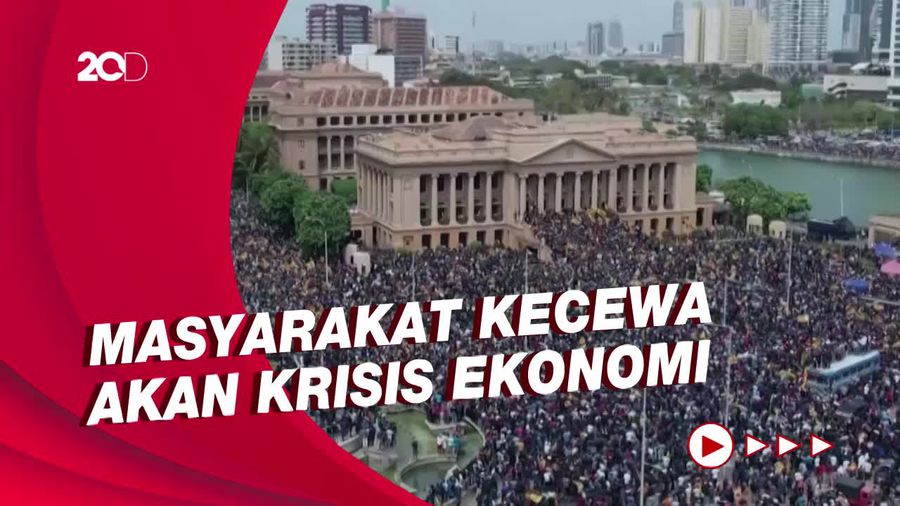 Kerusuhan Sri Lanka Memanas, Rumah Perdana Menteri Dibakar!