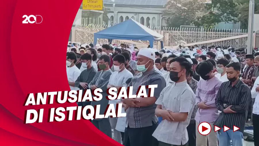 Cerita Warga Rela Jauh-jauh Datang Demi Salat Idul Adha di Istiqlal