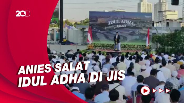 Salat Idul Adha, Anies Ajak Jemaah Doakan Warga yang Laksanakan Haji
