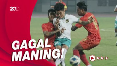 Meski Bantai Myanmar, Garuda Muda Gagal ke Semifinal Piala AFF U-19