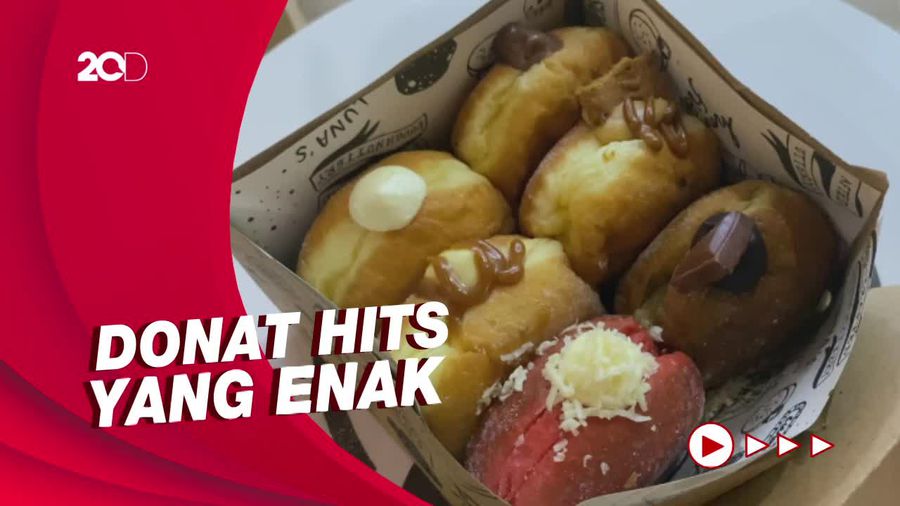 Icip-icip Donat Bomboloni Isi Red Velvet hingga Lotus