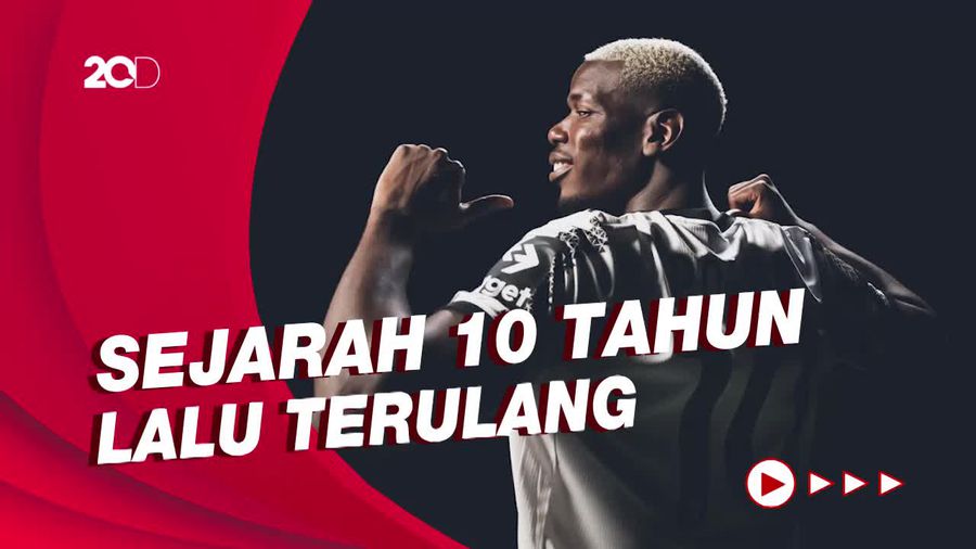Sejarah Terulang! Paul Pogba Balik Lagi ke Juve