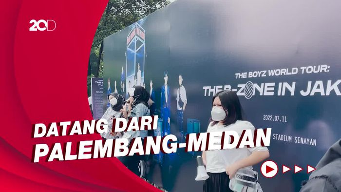 Euforia THE B Jelang Konser THE BOYZ di Jakarta