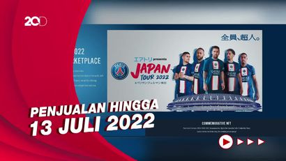 PSG Jual Tiket NFT Japan Tour 2022