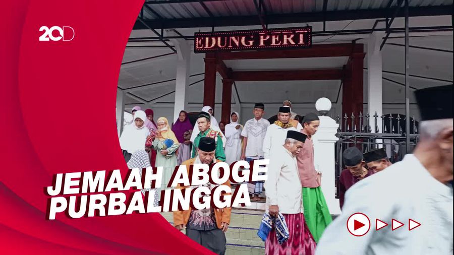 Jemaah Aboge di Purbalingga Gelar Salat Idul Adha Hari ini
