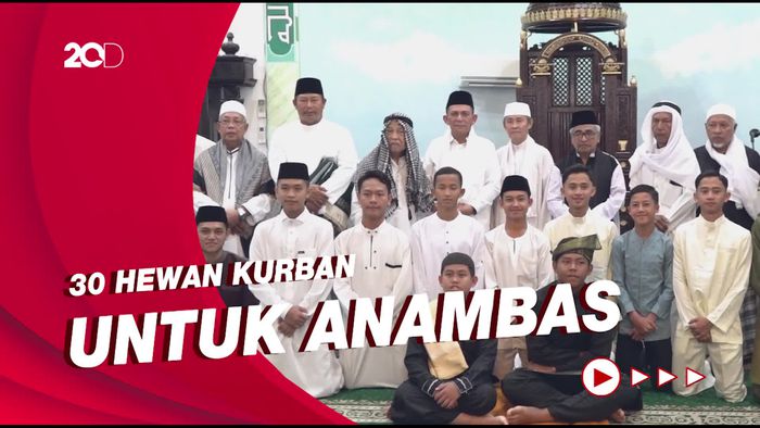  Masyarakat Anambas Terima Sapi Kurban dari Presiden dan Pemprov Kepri