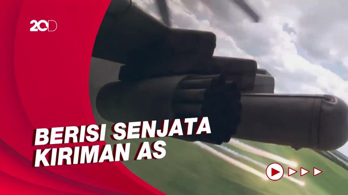 Detik-detik Roket Rusia Hancurkan Gudang Senjata Ukraina