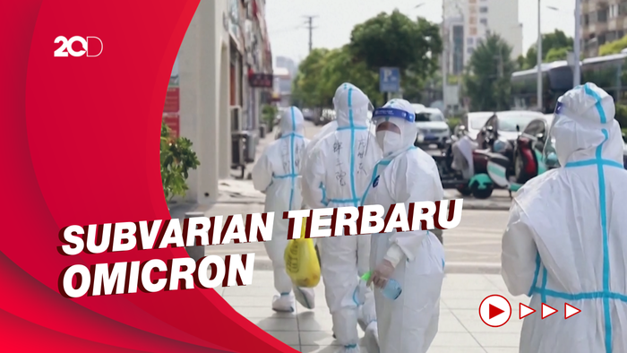 Shanghai Terpapar Subvarian Omicron BA.5.2.1