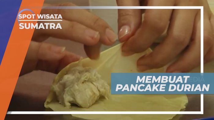 Belajar Membuat Pancake Durian yang Lezat, Medan Sumatera Utara