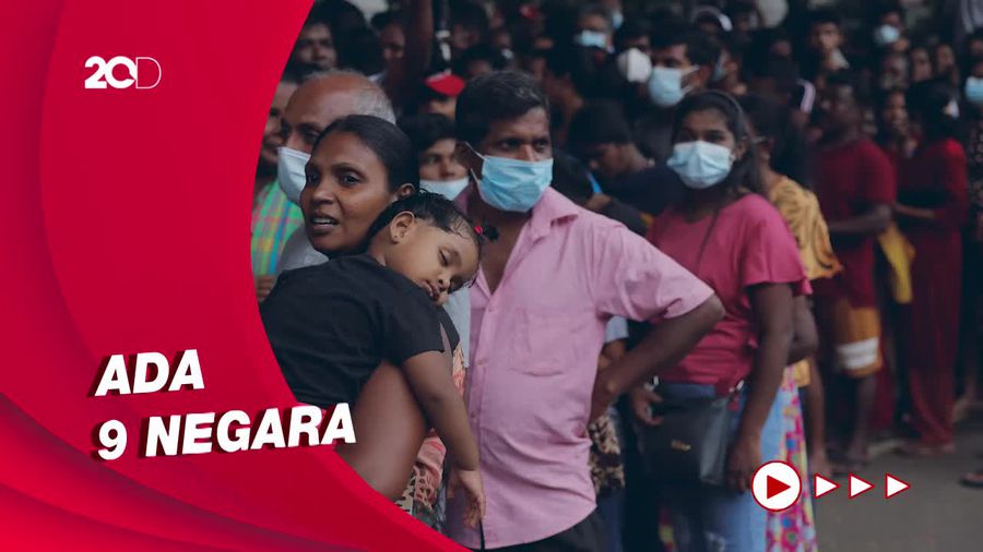 Ngeri, Negara-negara Ini Terancam Bangkrut Seperti Sri Lanka