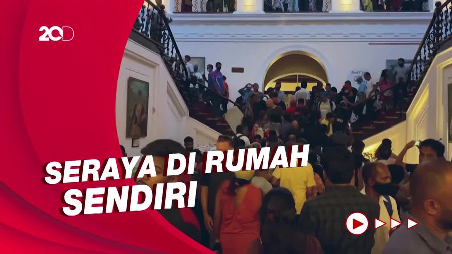Kelakuan Demonstran Selama Menduduki Istana Presiden Sri Lanka