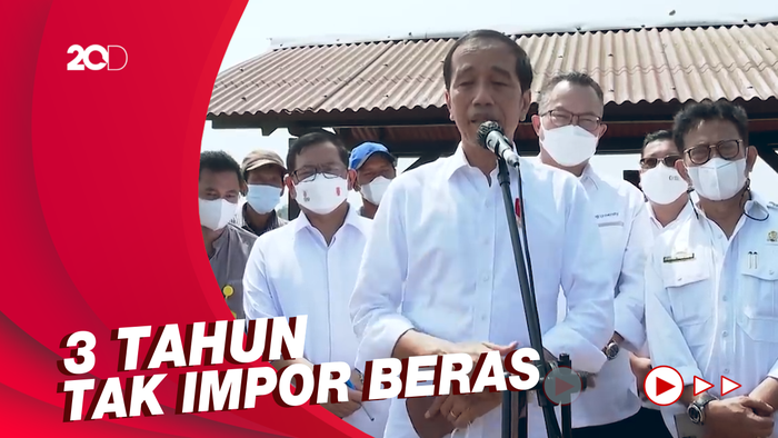 Tinjau Balai Padi di Subang, Jokowi Yakin Swasembada Beras Tercapai