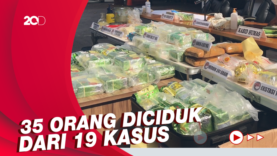 Polda Metro Ungkap Peredaran Narkotika Jaringan Jakarta-Malaysia!