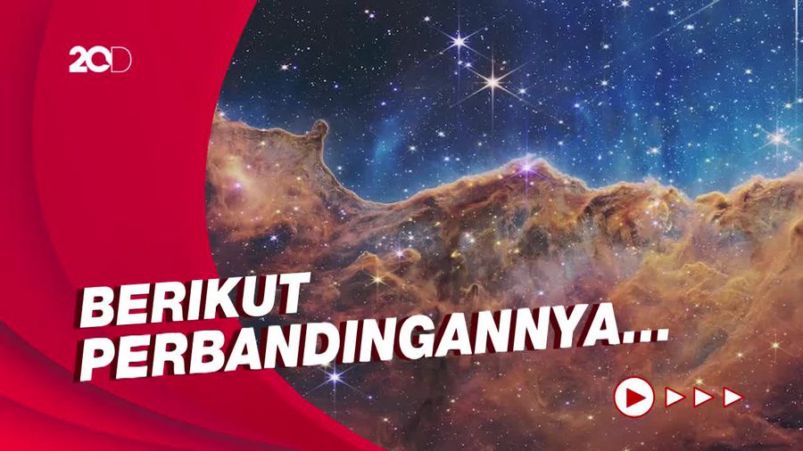 Lihat Hasil Foto Teleskop Luar Angkasa James Webb dan Hubble